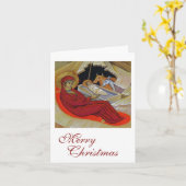 WOCC Kerst Kaart (Gele Bloem)