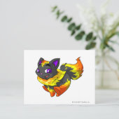 Wocky Fire Briefkaart (Staand voorkant)