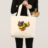 Wocky Fire Grote Tote Bag (Voorkant (product))