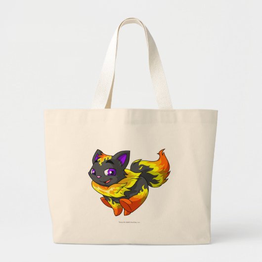 Wocky Fire Grote Tote Bag (Voorkant)