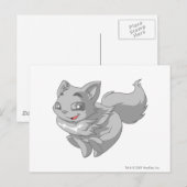 Wocky Silver Briefkaart (Voorkant / Achterkant)