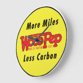 Woco Pep Motor Oil Wall Clock Grote Klok (Hoek)