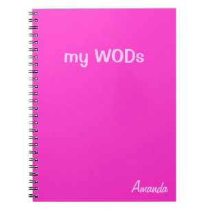 WOD Journal - Hot Pink Notitieboek