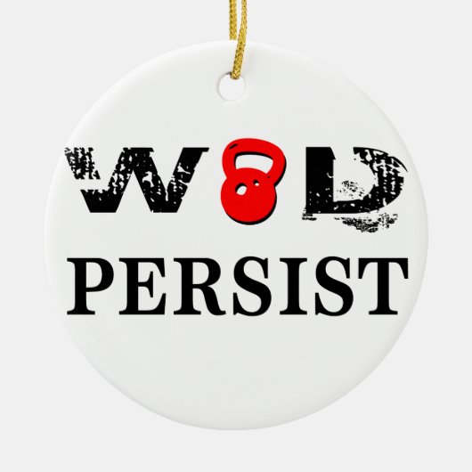 WOD Persist Keramisch Ornament (Voorkant)