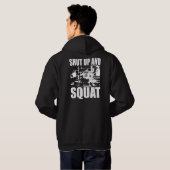 WOD - Zwijg en hurk Hoodie (Achterkant volledig)