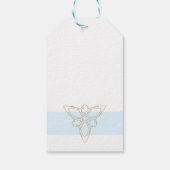 Woden & Fríge: Grongen van de yule Cadeaulabel (Achterkant)