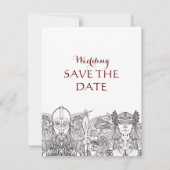 Woden & Fríge Save the Date Kaart (Achterkant)