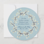 Woding Vow Renewal met een zachte textuur Kaart (Voorkant)