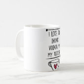 wodka cup koffiemok (Voorkant links)