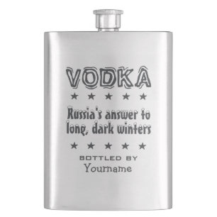 Wodka - de douanefles van Rusland Flacon