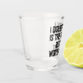 Wodka is het antwoord grappige Drink citaat Shot Glas (Links)