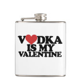 Wodka is mijn Valentijn Heupfles (Voorkant)