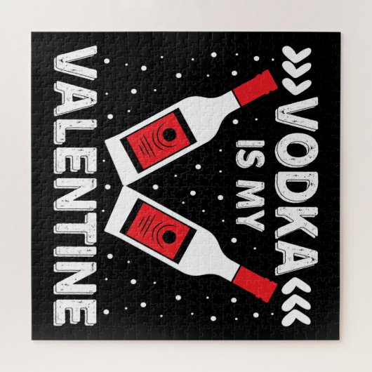 Wodka is mijn Valentijn Legpuzzel (Horizontaal)