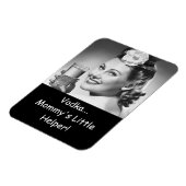 Wodka, mama's kleine helper! Magneet (Linkerzijde)