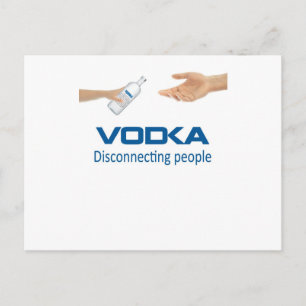 Wodka - mensen losmaken briefkaart