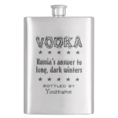 Wodka - Russische maatkolf Flacon (Voorkant)