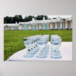 Wodka Shots at Catherine Palace, Rusland Poster