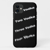 Wodka-stappen Case-Mate iPhone Case (Achterkant)
