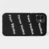 Wodka-stappen Case-Mate iPhone Case (Achterkant (horizontaal))
