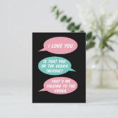 Wodka Talking Pandemic Briefkaart (Staand voorkant)