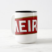 Wodka Tweekleurige Koffiemok (Voorkant links)