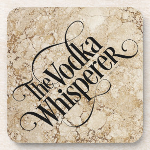 Wodka Whisperer Drankjes Onderzetter