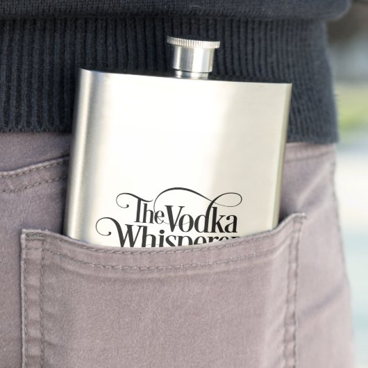 Wodka Whisperer Flask Flacon (Voorbeeld)