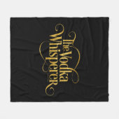 Wodka Whisperer Fleece Deken (Voorkant (Horizontaal))