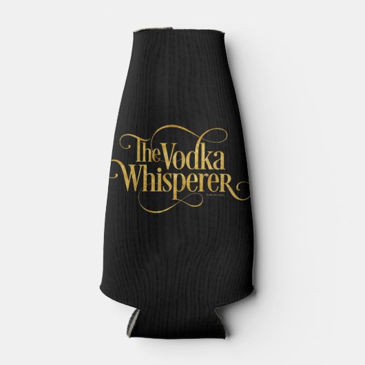 Wodka Whisperer Flesjeskoeler (Voorkant)