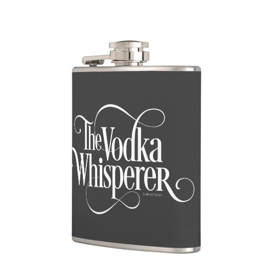 Wodka Whisperer Heupfles (Links)