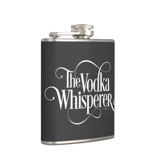 Wodka Whisperer Heupfles (Rechts)