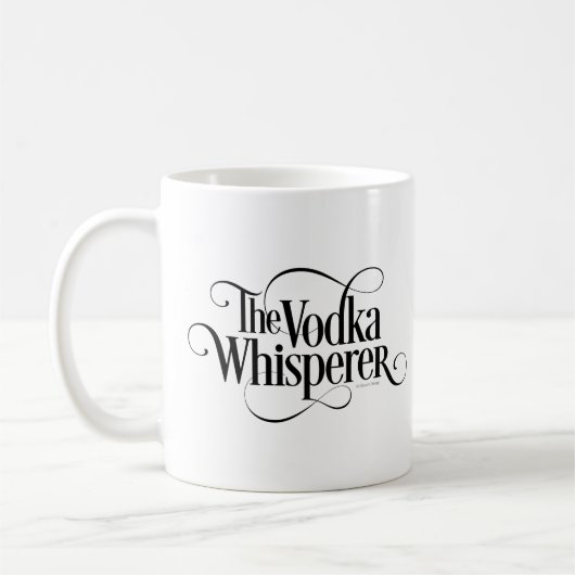 Wodka Whisperer Koffiemok (Links)
