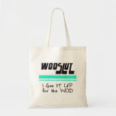 WODSLUT-Tas Tote Bag (Voorkant)