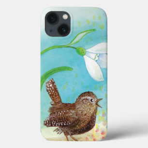 Woe vogels zingen op zonsopgang in de lente Case-Mate iPhone case