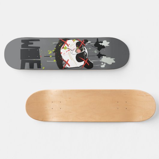 Woebots "Panda X" Skateboard (Horizontaal)
