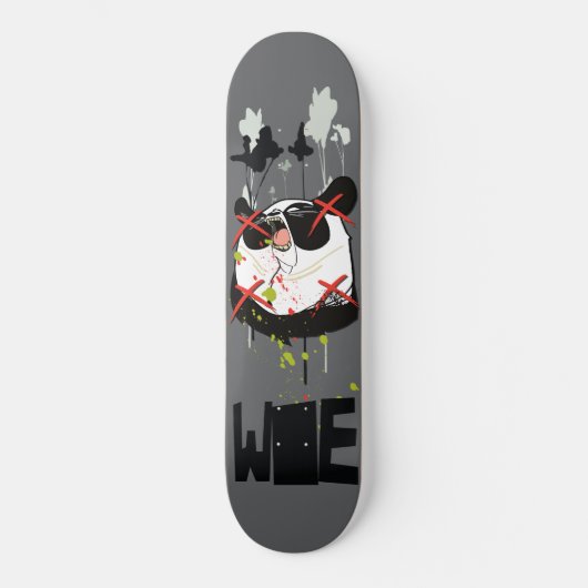 Woebots "Panda X" Skateboard (Voorkant)