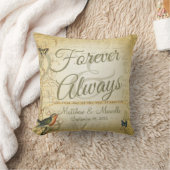 Woeddag voor altijd en altijd persoonlijke piloot kussen (Deken)