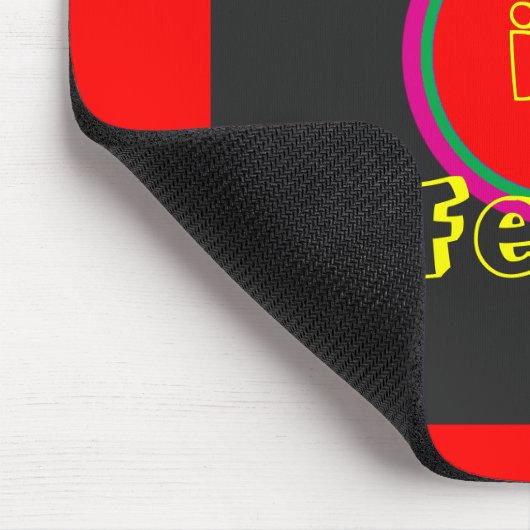 ! Woede creëren is angst Muismat (Hoek)