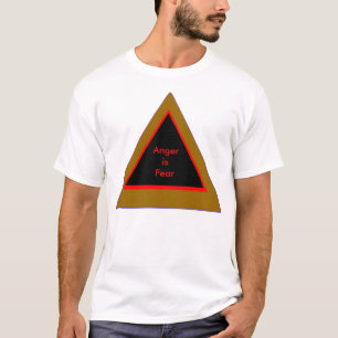 ! Woede creëren is angst T-shirt