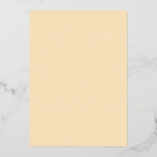 Woede hernieuwing gouden eucalyptusbruiloft folie uitnodiging (Achterkant)