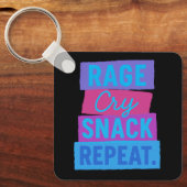 WOEDE. Huil. SNACK. HERHAAL. Sleutelhanger (Voorkant)