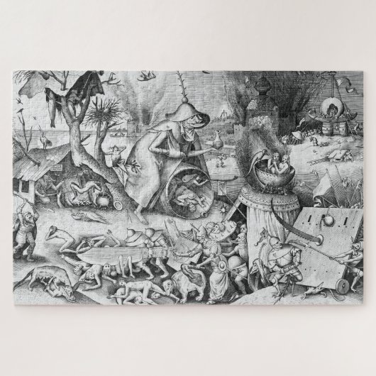 Woede (IRA), de zeven dodelijke zonden Legpuzzel (Horizontaal)