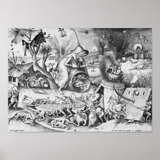 Woede (IRA), de zeven dodelijke zonden Poster (Voorkant)