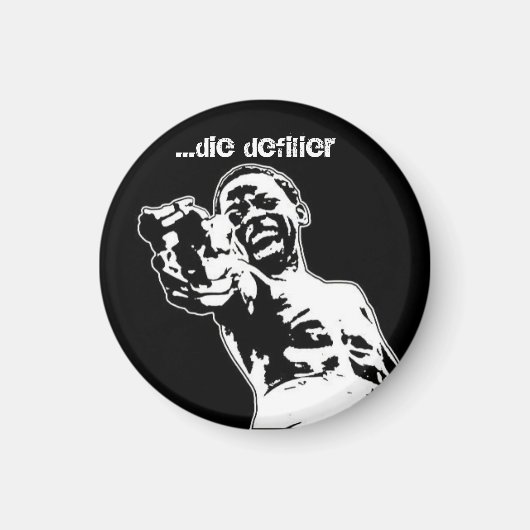 Woede is een geschenk... magneet (Voorkant)