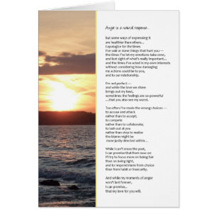 Woede is een natuurlijke reactie...Relaties