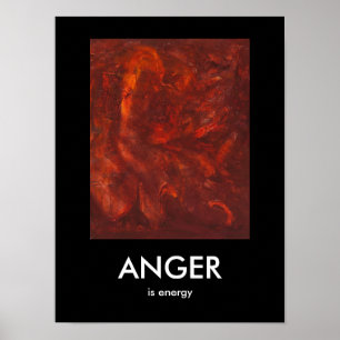 Woede is Energie Poster