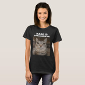 Woede Is Me Meme Kat Meme Internet Meme T-shirt (Voorkant volledig)