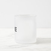woede matglas koffiemok (Center)