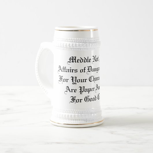 Woede niet de DM Bierpul (Voorkant links)