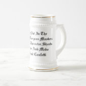 Woede niet de DM Bierpul (Voorkant rechts)